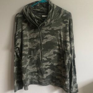 Camo sweater